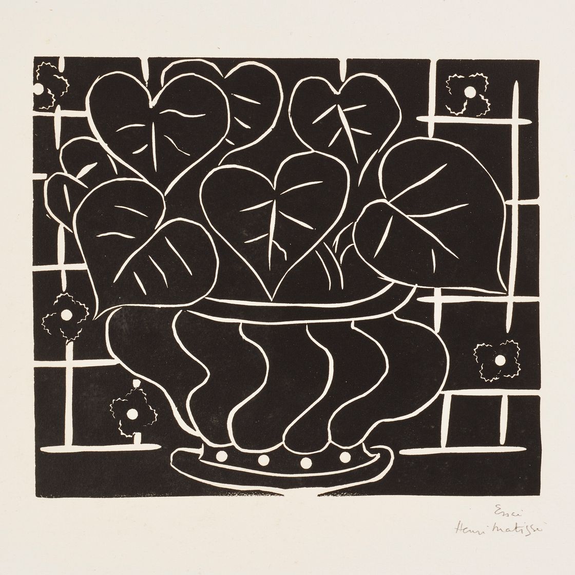 Henri Matisse — Корбейль-де-Бегония I