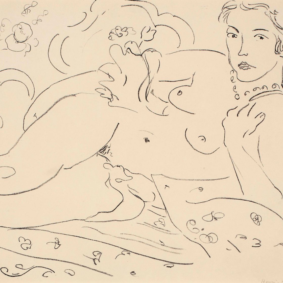 Henri Matisse — Ну, Главный гош-пре-де-л'Поль (D. 474)