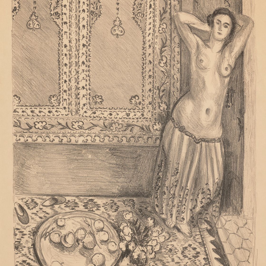 Henri Matisse — Дебют одалиски на фруктовом плато