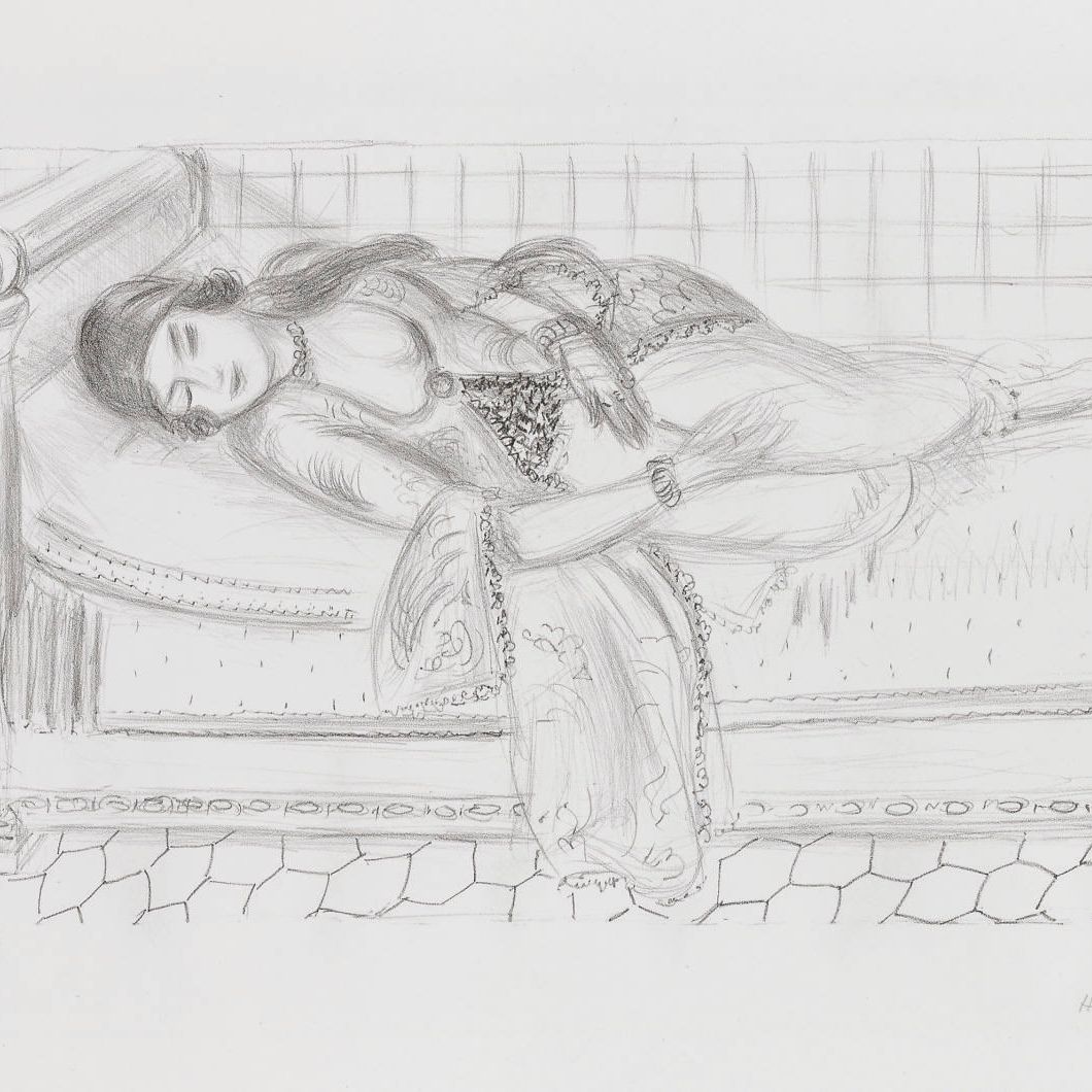 Henri Matisse — Восточная улица, освещенная музеями, соль-де-Карро-руж (D. 513)