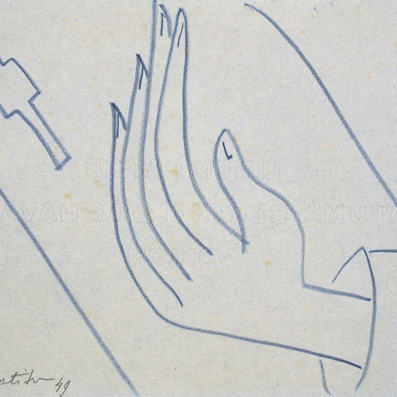Henri Matisse — Главный этюд для Вансской часовни