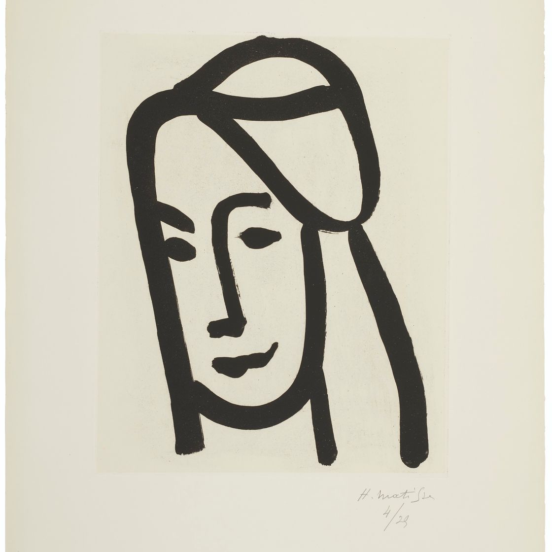 Henri Matisse — Бедуин с удлиненным лицом