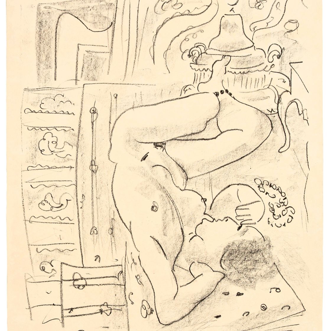 Henri Matisse — Ну, Этюд о движении джамб