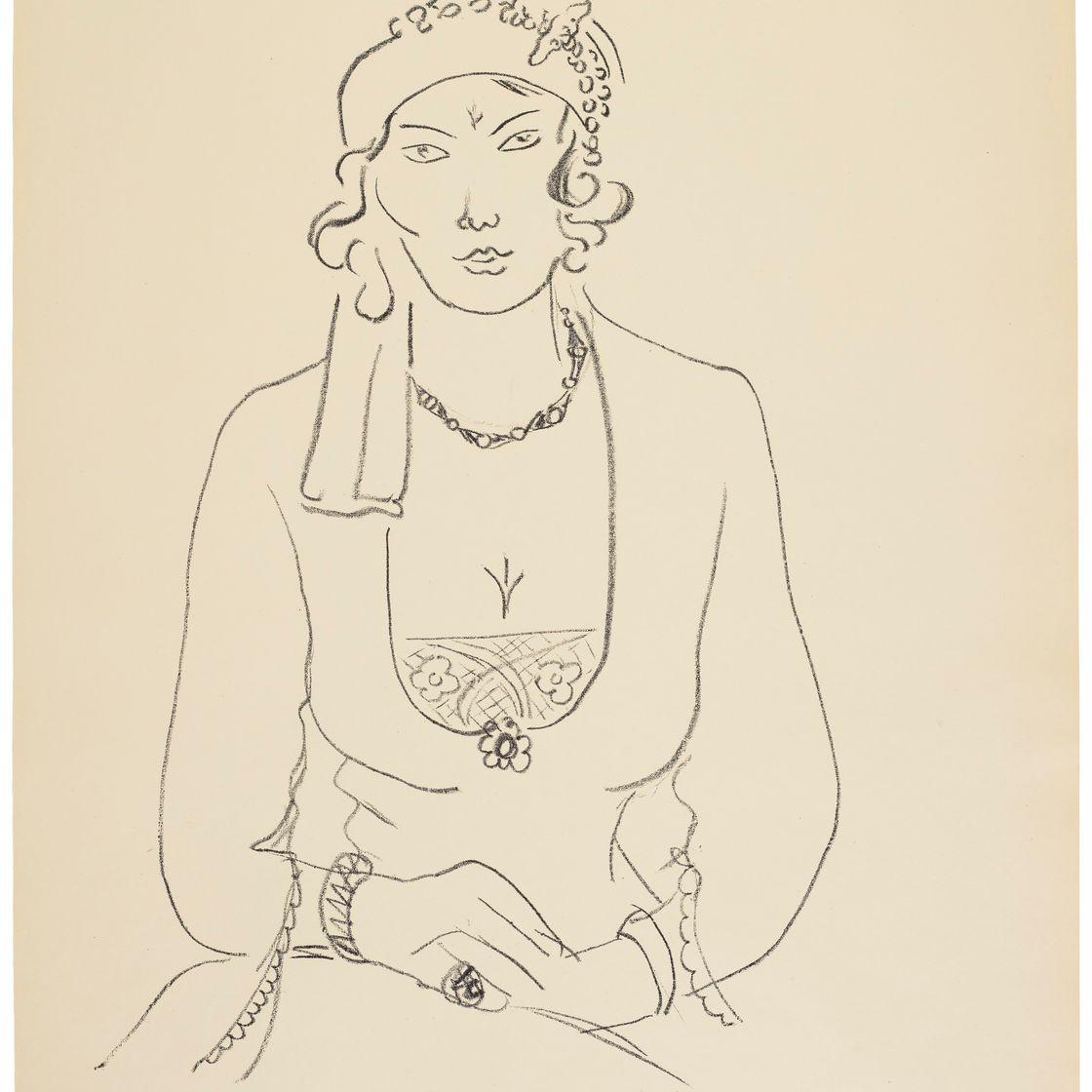 Henri Matisse — Персона с треугольным крестом