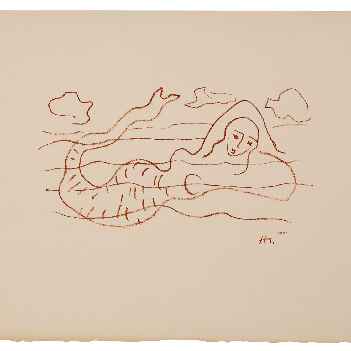 Henri Matisse — Сирен : один отпечаток