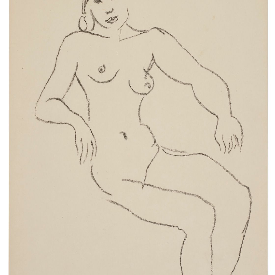 Henri Matisse — Ну, ассис, шевелюра фонсе
