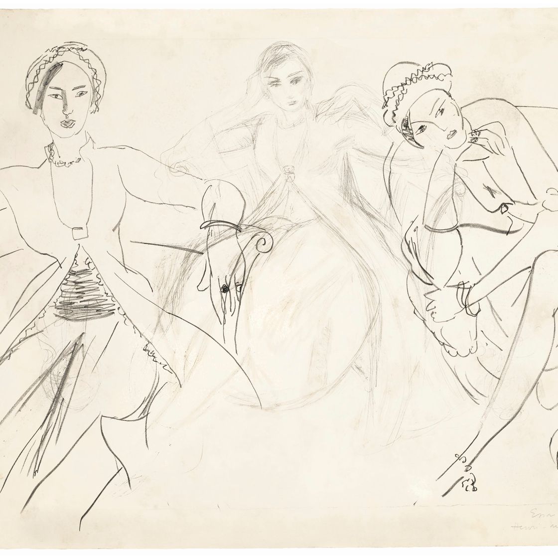 Henri Matisse — Фигуры троицы