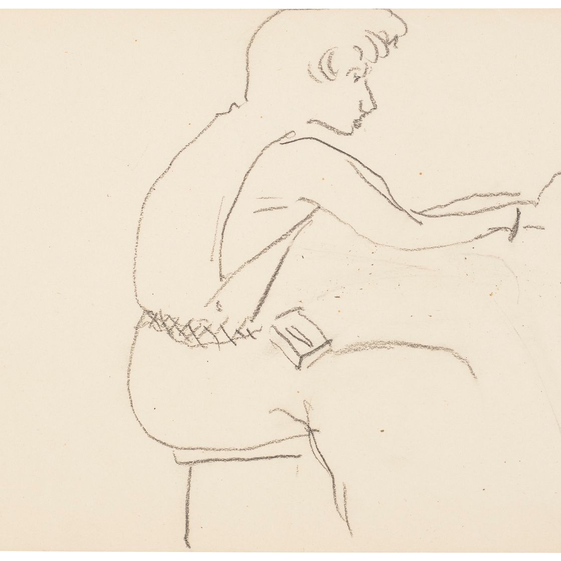 Henri Matisse — Сестра-ассистентка котэ