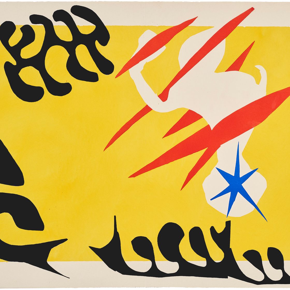 Henri Matisse — "Кошмарный сон от Элефанта Блана", из джаза