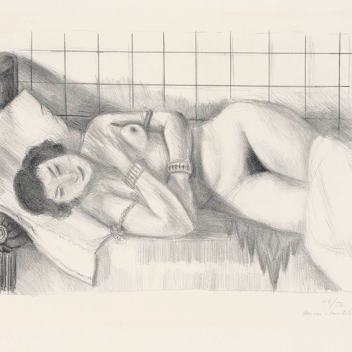 Henri Matisse — Фигура эндорми, замок сюр-ле-Ямб