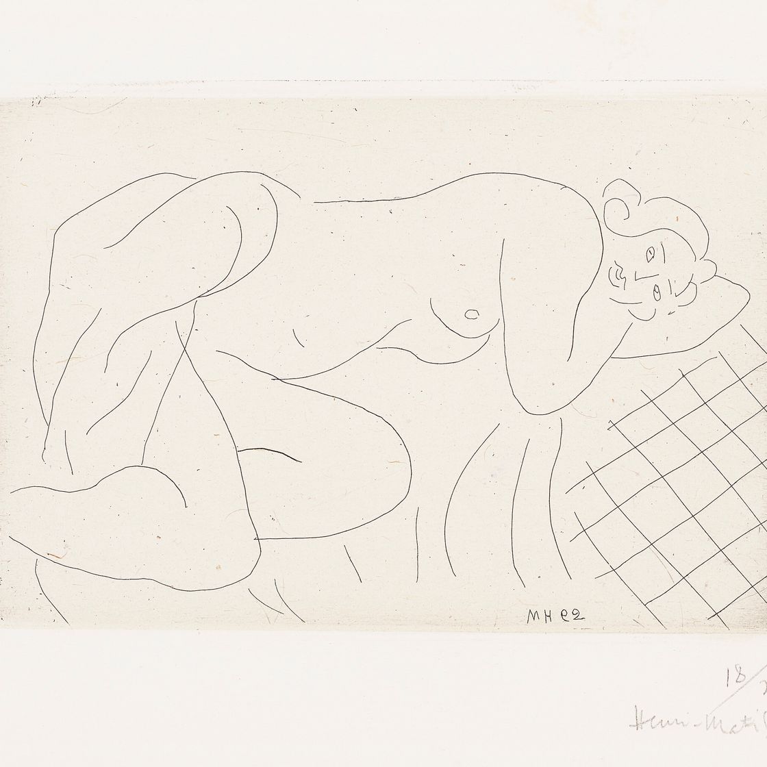 Henri Matisse — В постели с котом, в бюстгальтерах наедине, изображение 1