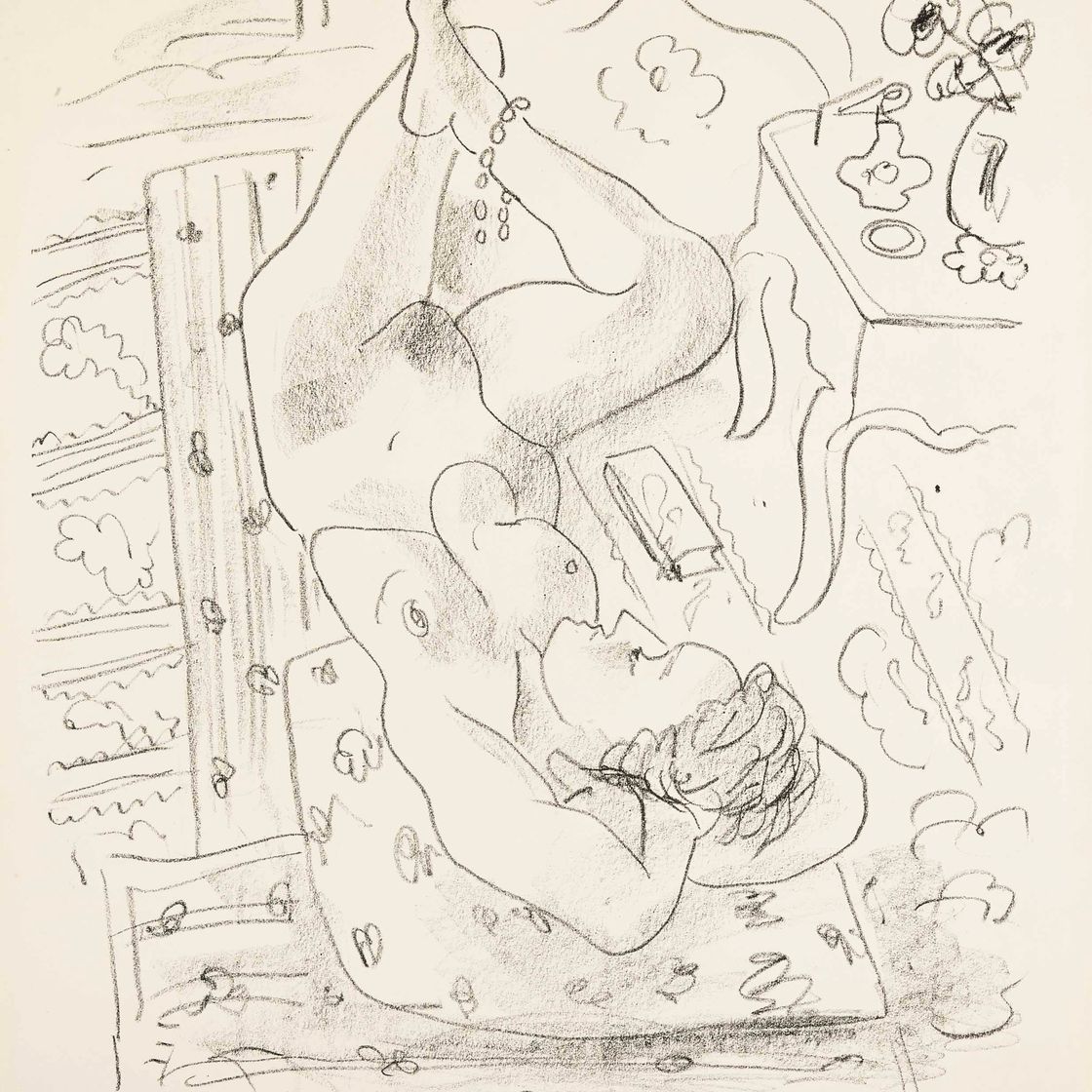 Henri Matisse — Обновленный стол времен Людовика XV (D.-M. 499)