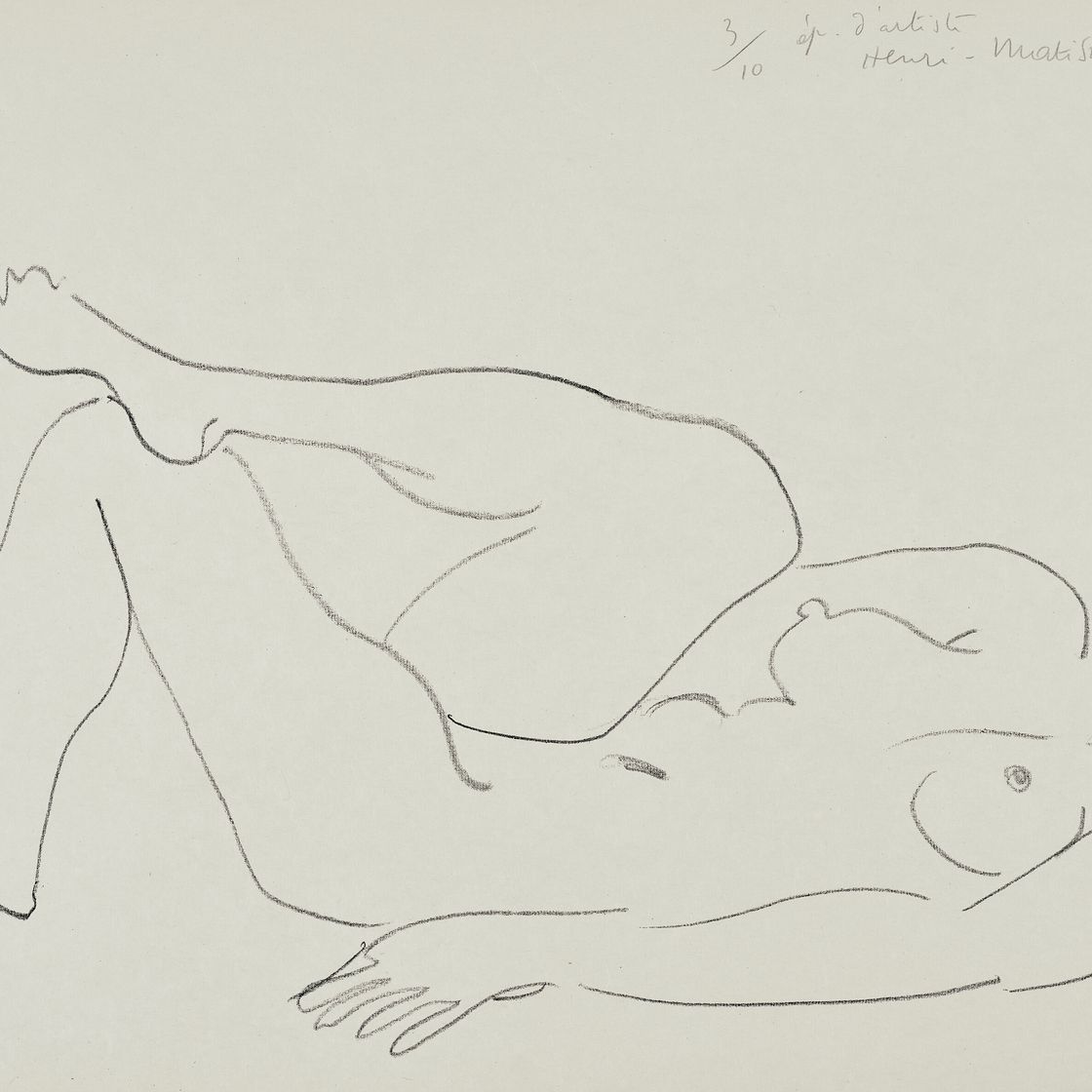 Henri Matisse — Незавершенный макияж - этюд в стиле джамб