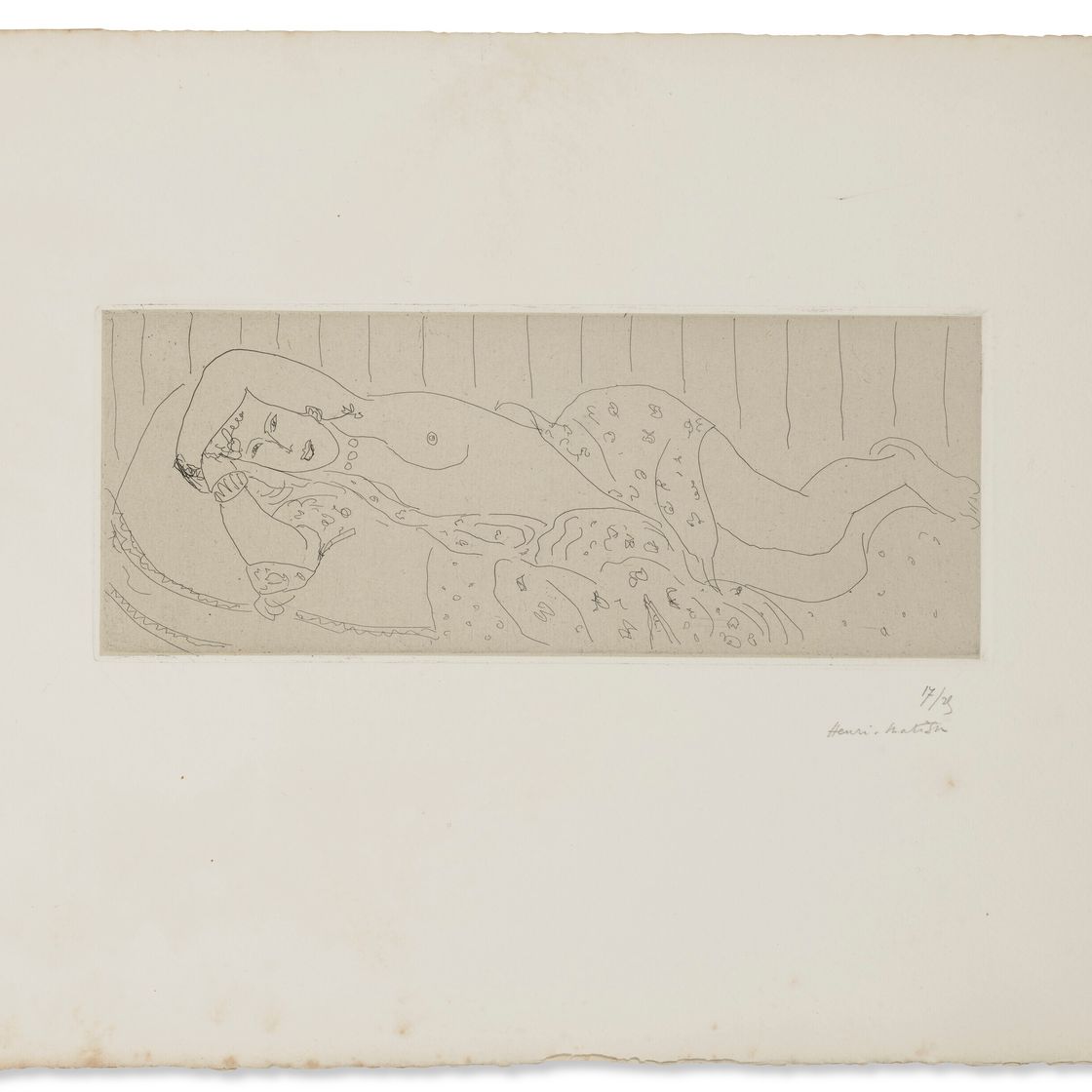 Henri Matisse — Ну что ж, кушетка, драпировка в стиле флери, изображение 2