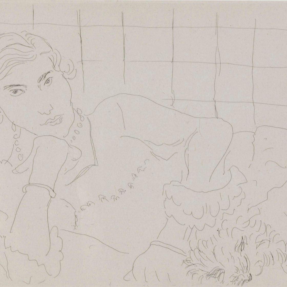 Henri Matisse — Молодая женщина и сын мой