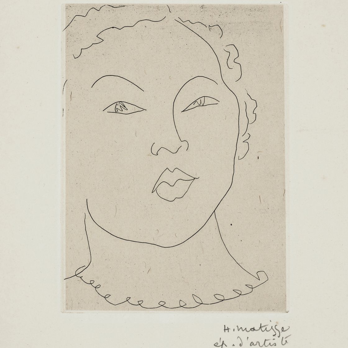 Henri Matisse — Мартиникуэз : один принт