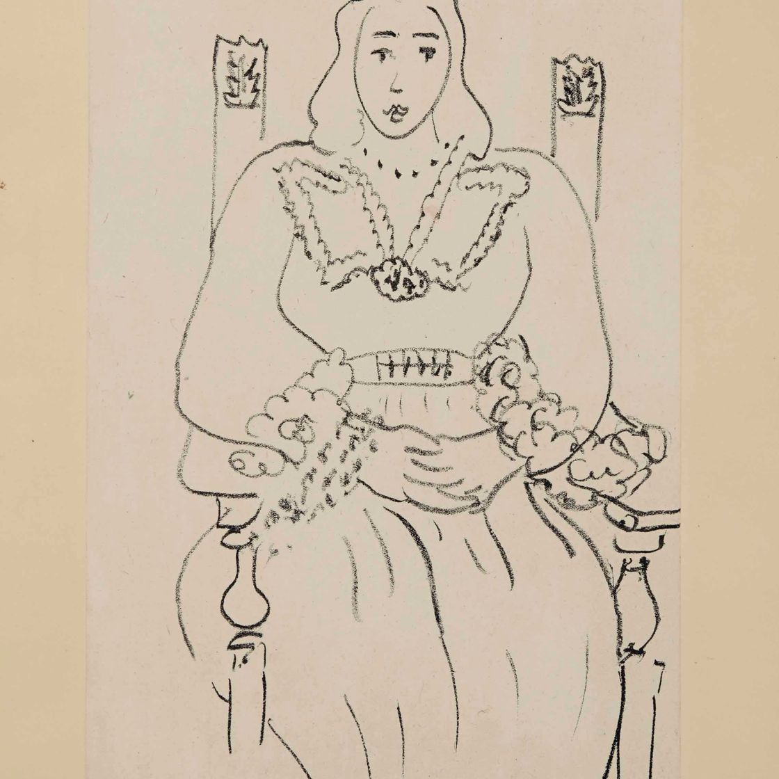 Henri Matisse — Женская осанка, изображение 1