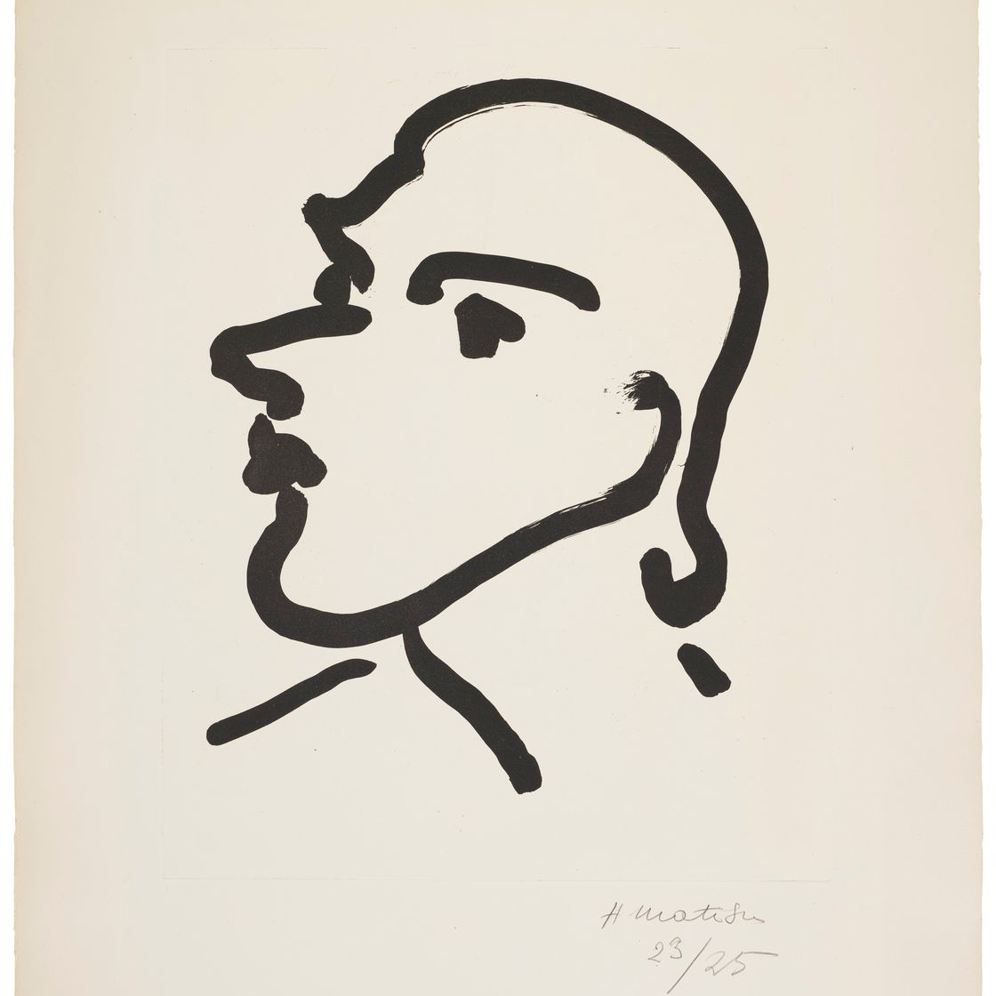 Henri Matisse — Надя де профиль
