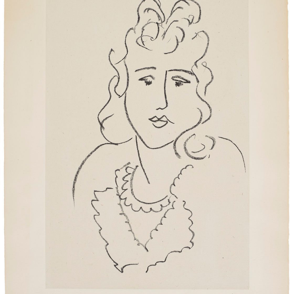 Henri Matisse — Этюд из поэм Шарля Орлеанского