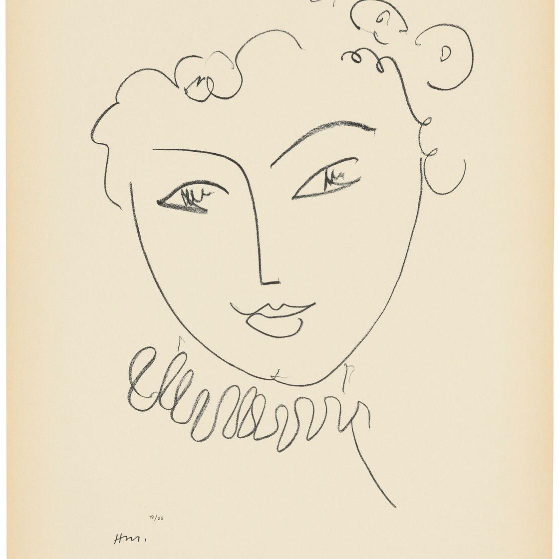 Henri Matisse — Одна тарелка от: La Pompadour