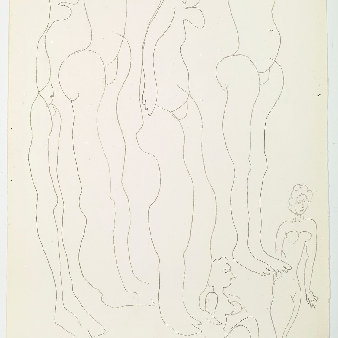Henri Matisse — Крокодилы (спереди); минотавры (сзади), изображение 2