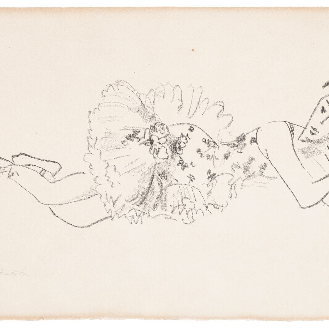 Henri Matisse — Танцовщица-аллонжерка, тет-а-тет, от: Dix Danseuses
