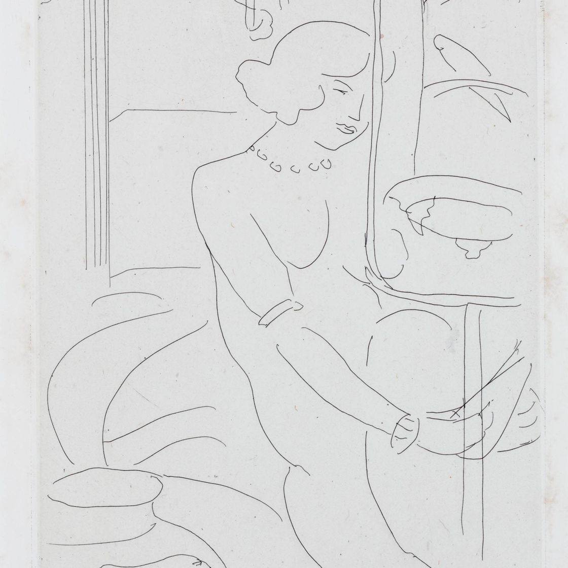 Henri Matisse — Клетка для перюшей и румяных пуассонов (D. 213)