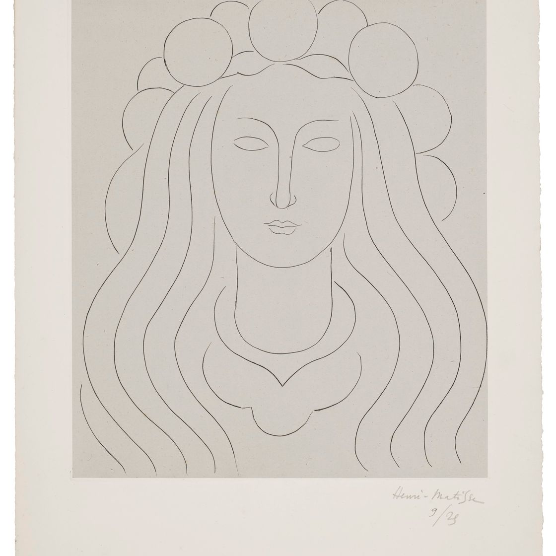 Henri Matisse — "Праздник во главе с кларте"Сувенир для Малларме"