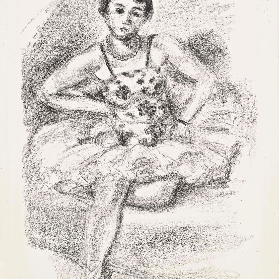 Henri Matisse — Танец танцовщиц, от: Dix danseuses (Duthuit-Matisse 480)