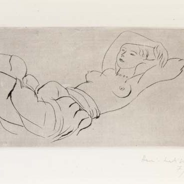 Henri Matisse — Кушетка-одалиска (D.-M. 109)