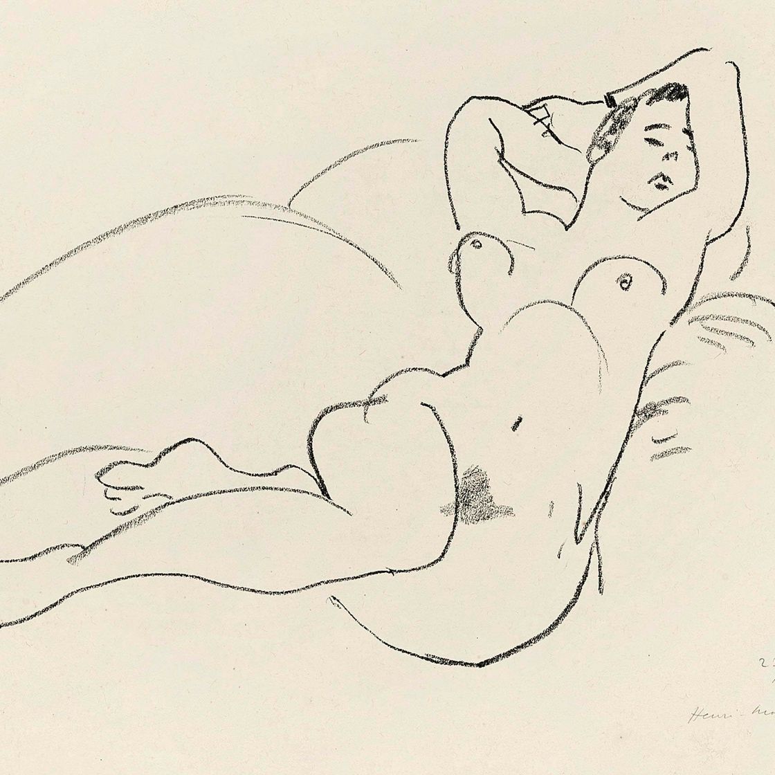 Henri Matisse — Ну-каше, уровни ле-бра (D.-M. 493)