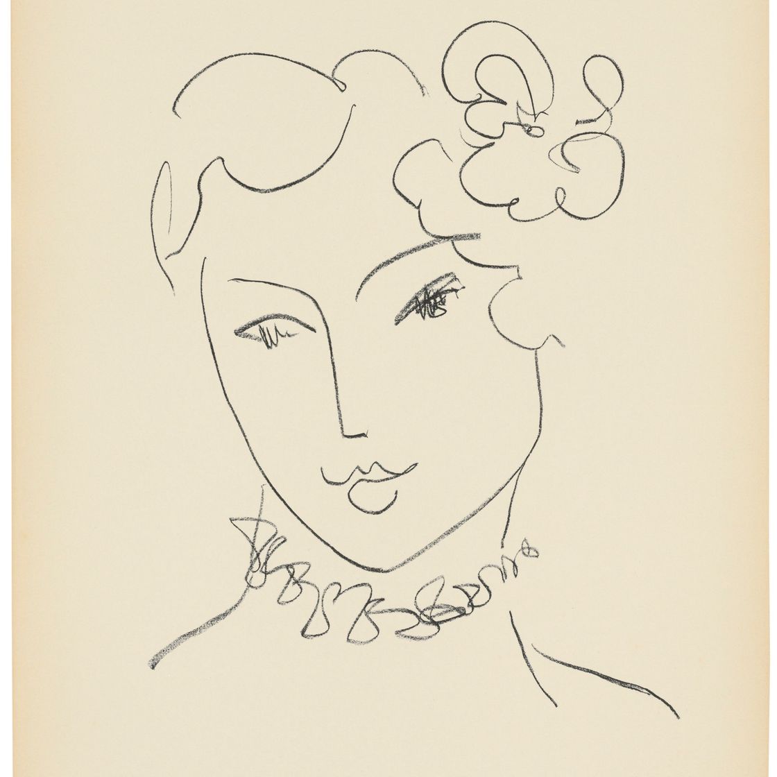 Henri Matisse — "Помпадур"; одна тарелка