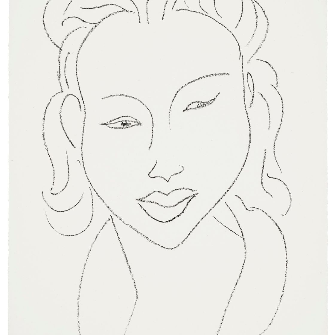 Henri Matisse — Китайский стиль в образе лица
