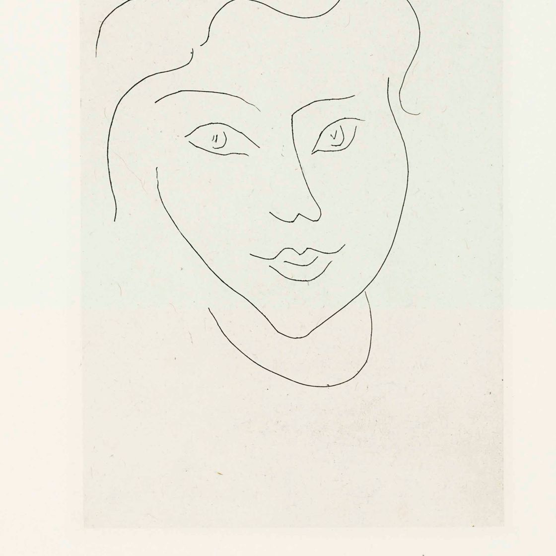 Henri Matisse — Молодая женщина в свете люмье