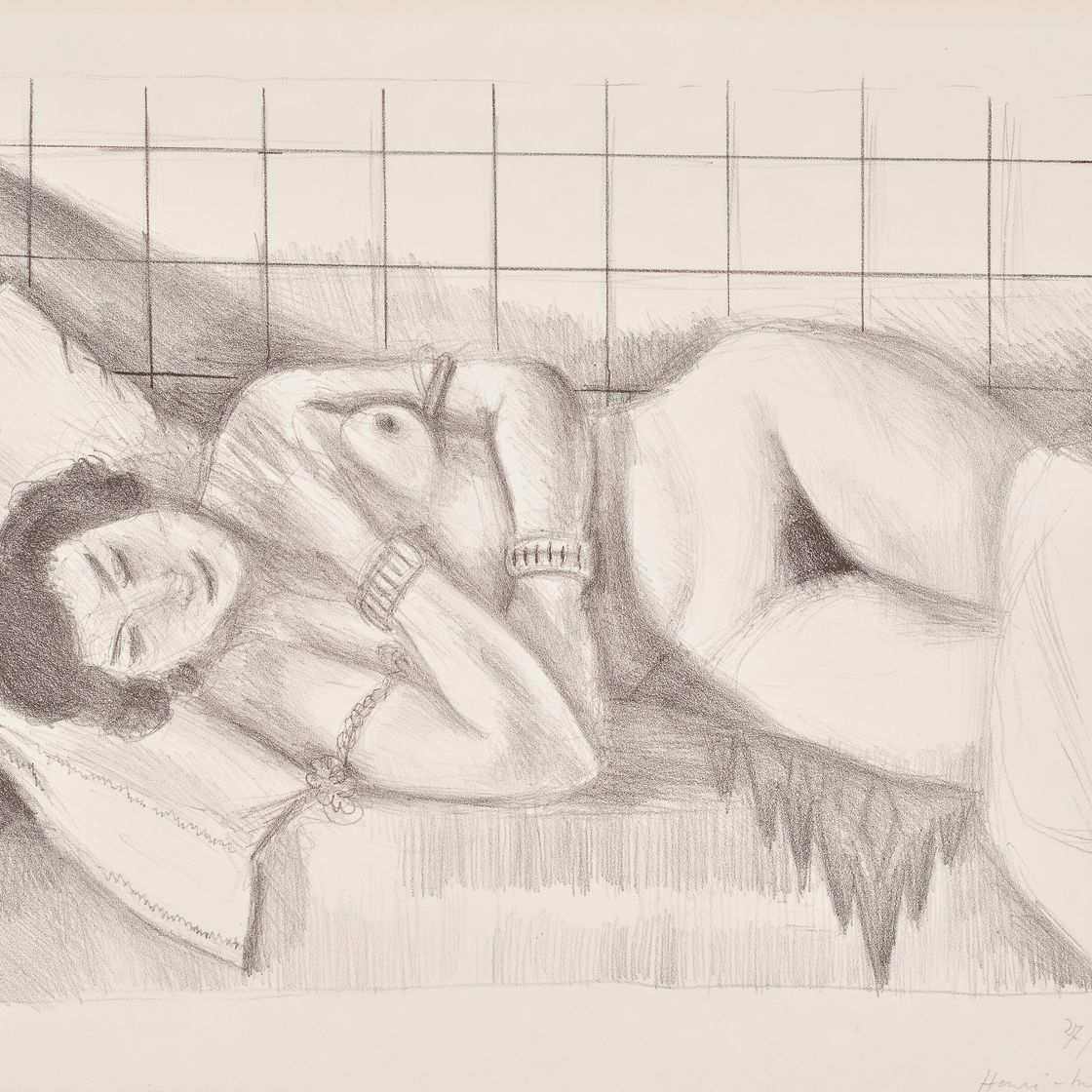 Henri Matisse — Фигура эндорми, замок сюр-ле-Ямб