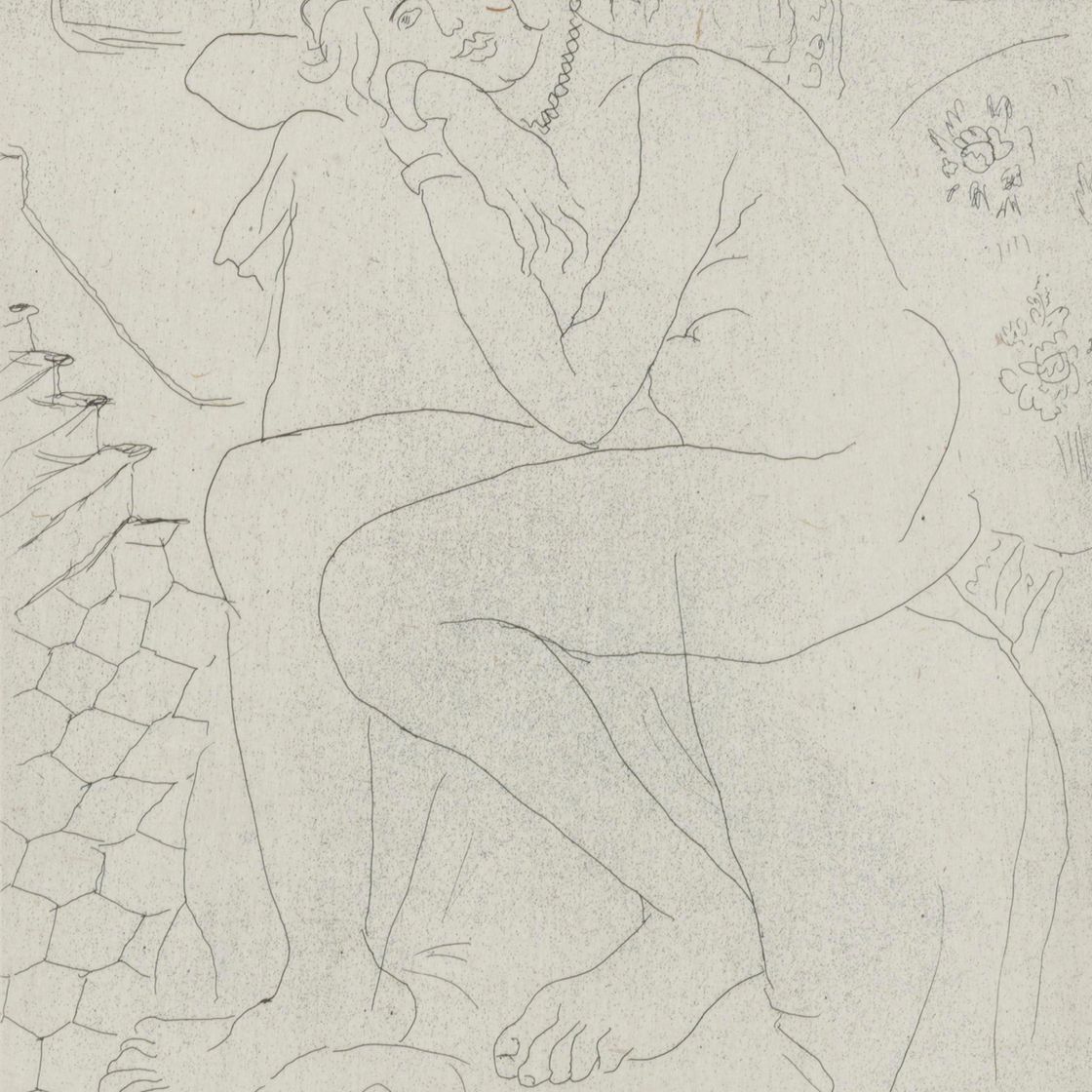 Henri Matisse — Помощь и портрет мадам Сезанн