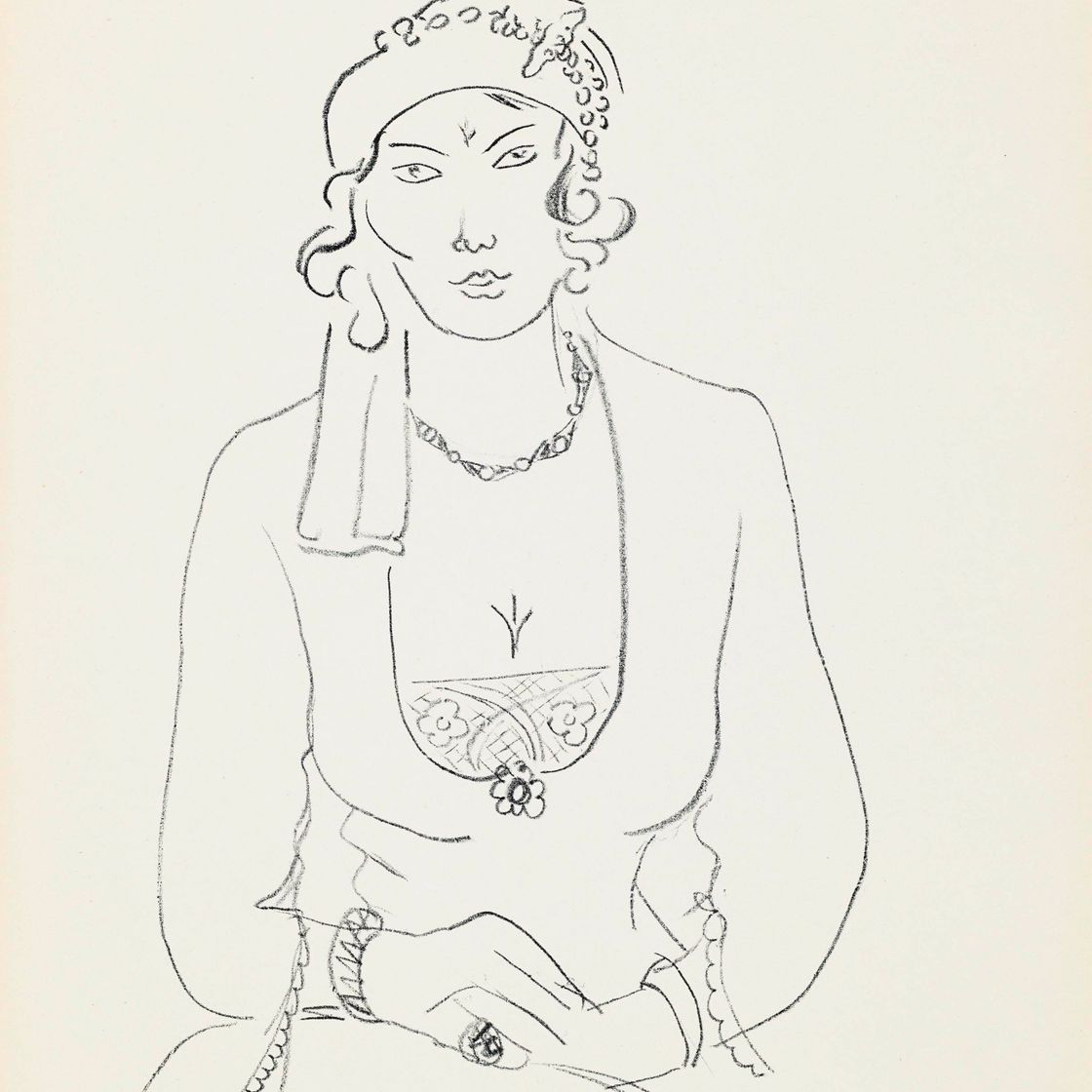Henri Matisse — Персон с треугольным крестом (D. 518)