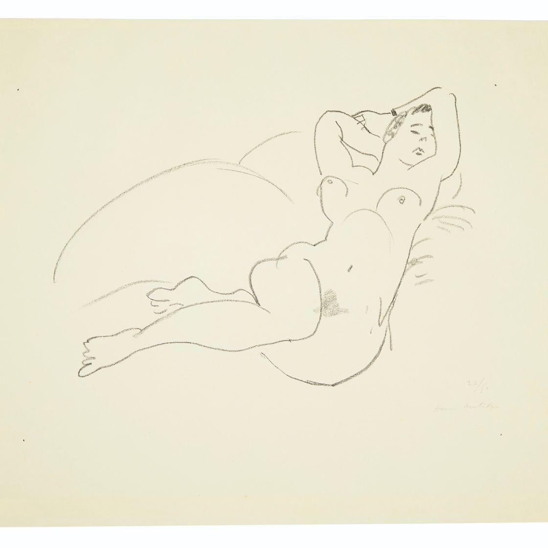 Henri Matisse — Рисунок Endormie