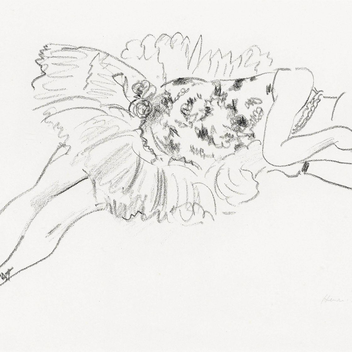 Henri Matisse — Танцовщица Этендю, от: Dix Danseuses (D.-M. 488)