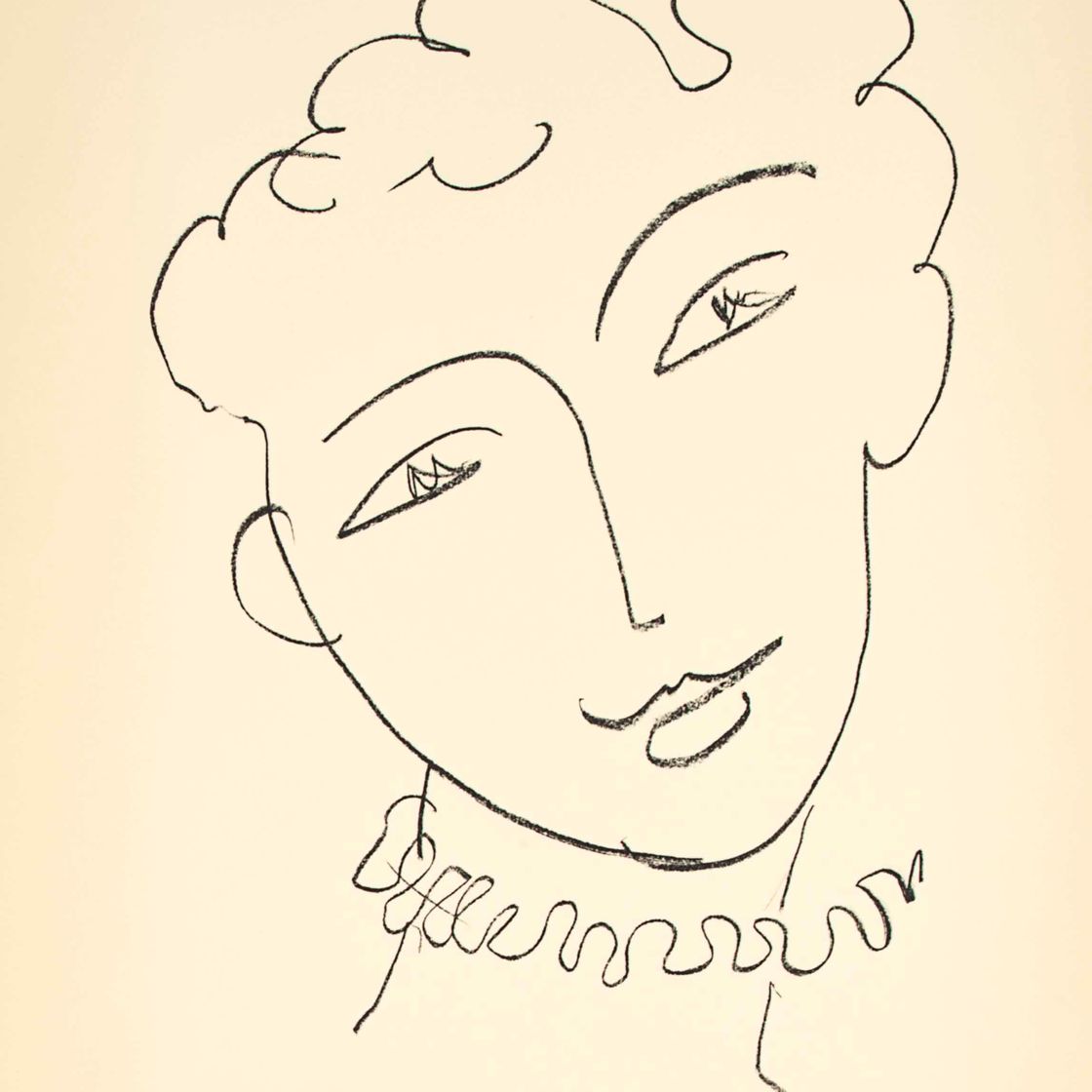 Henri Matisse — Ла Помпадур : один принт