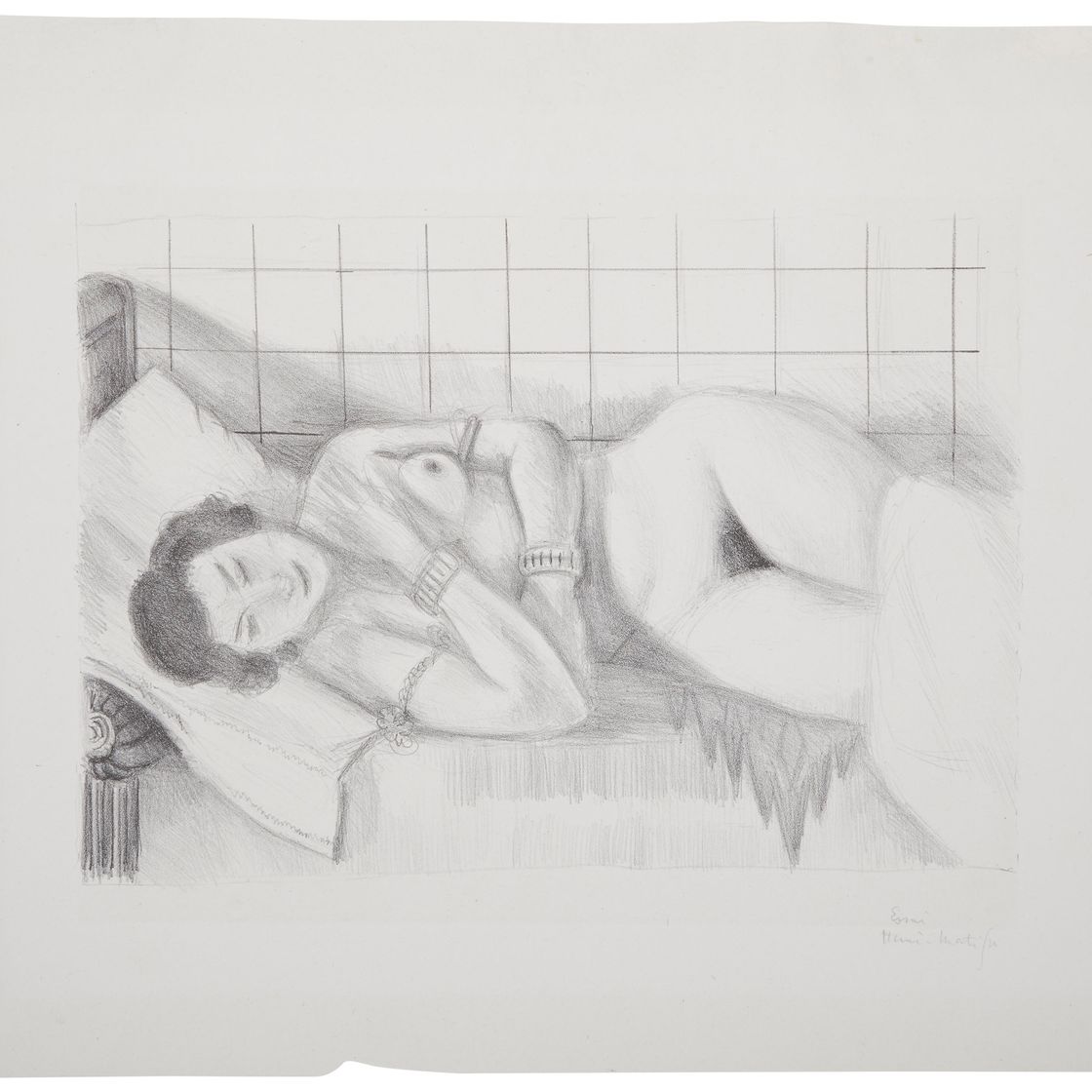 Henri Matisse — Фигура эндорми, замок сюр-ле-Ямб