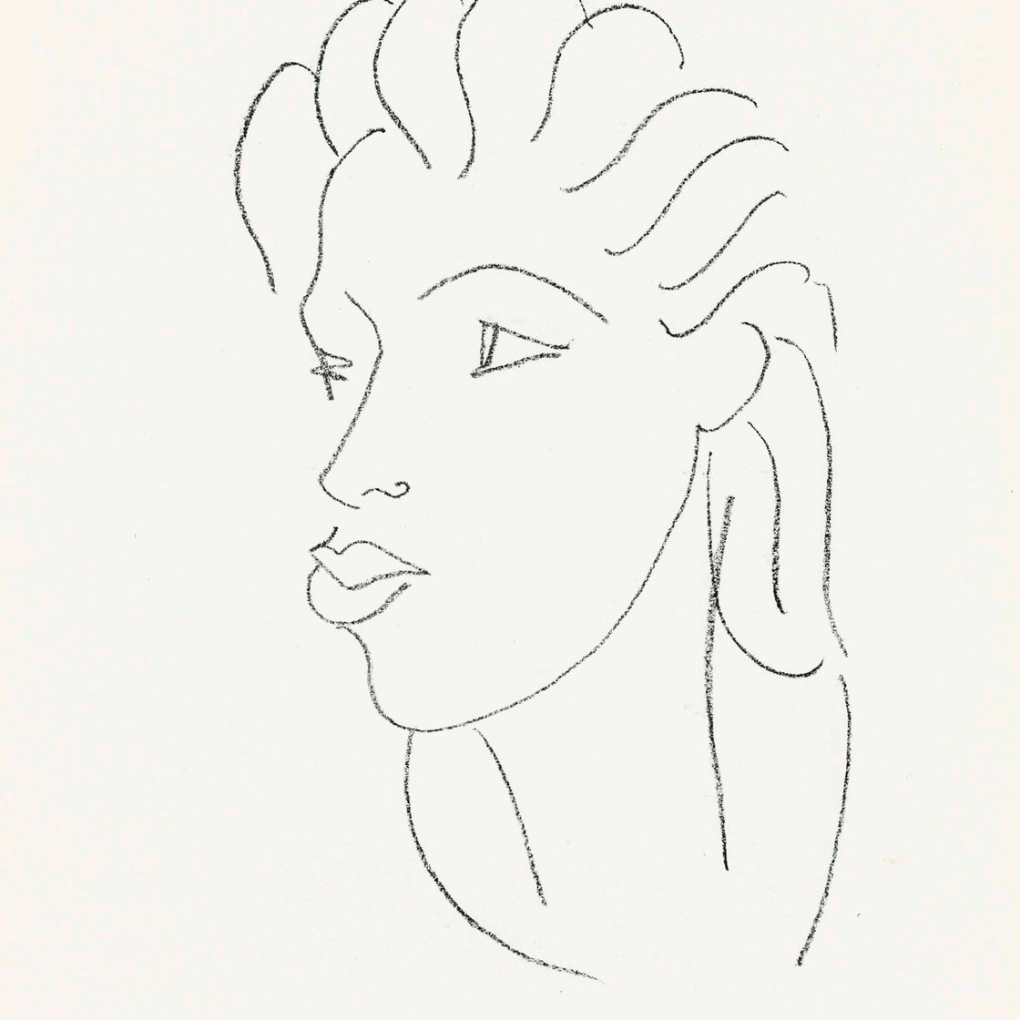 Henri Matisse — Китайская кухня с шевронными полосками