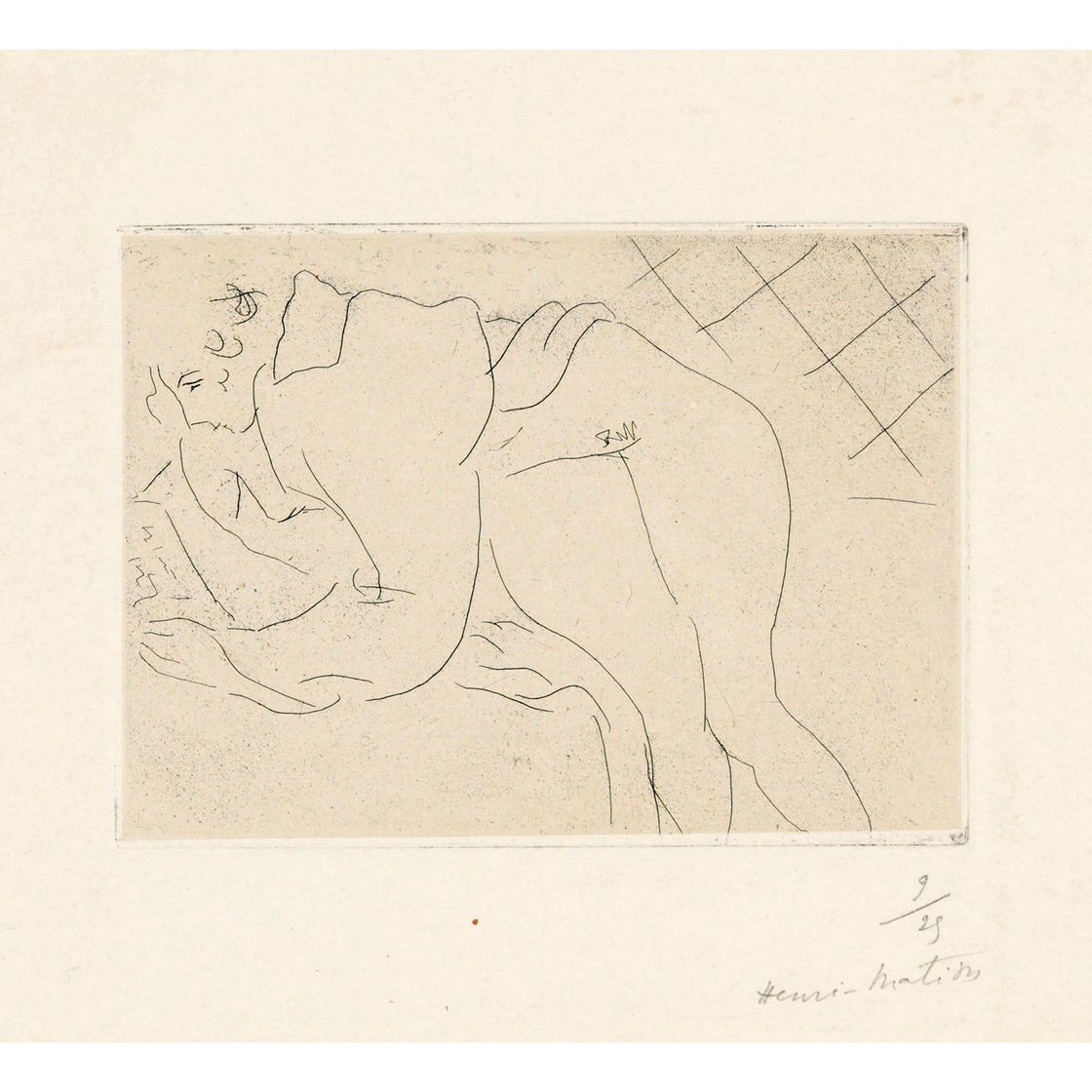 Henri Matisse — Фигура лисанта
