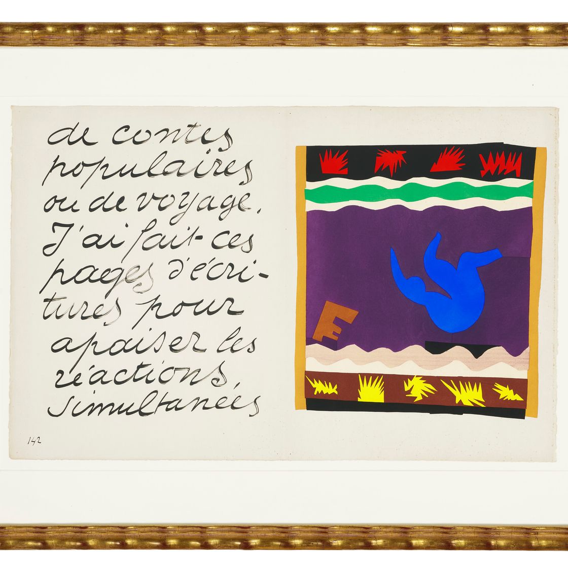 Henri Matisse — Ле тобоган, из джаза, изображение 2
