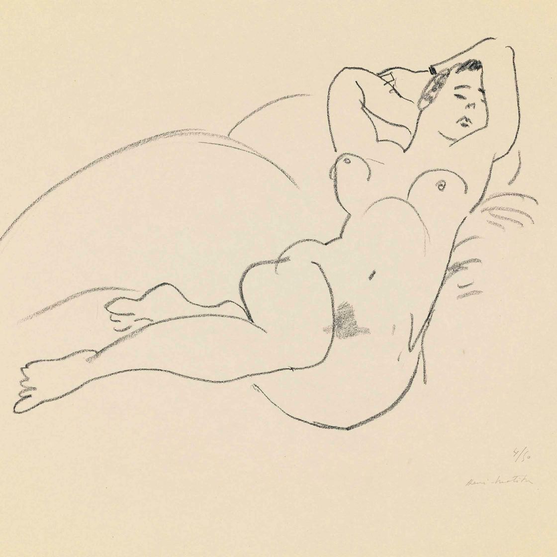 Henri Matisse — Фигурка эндорми (D. 493)