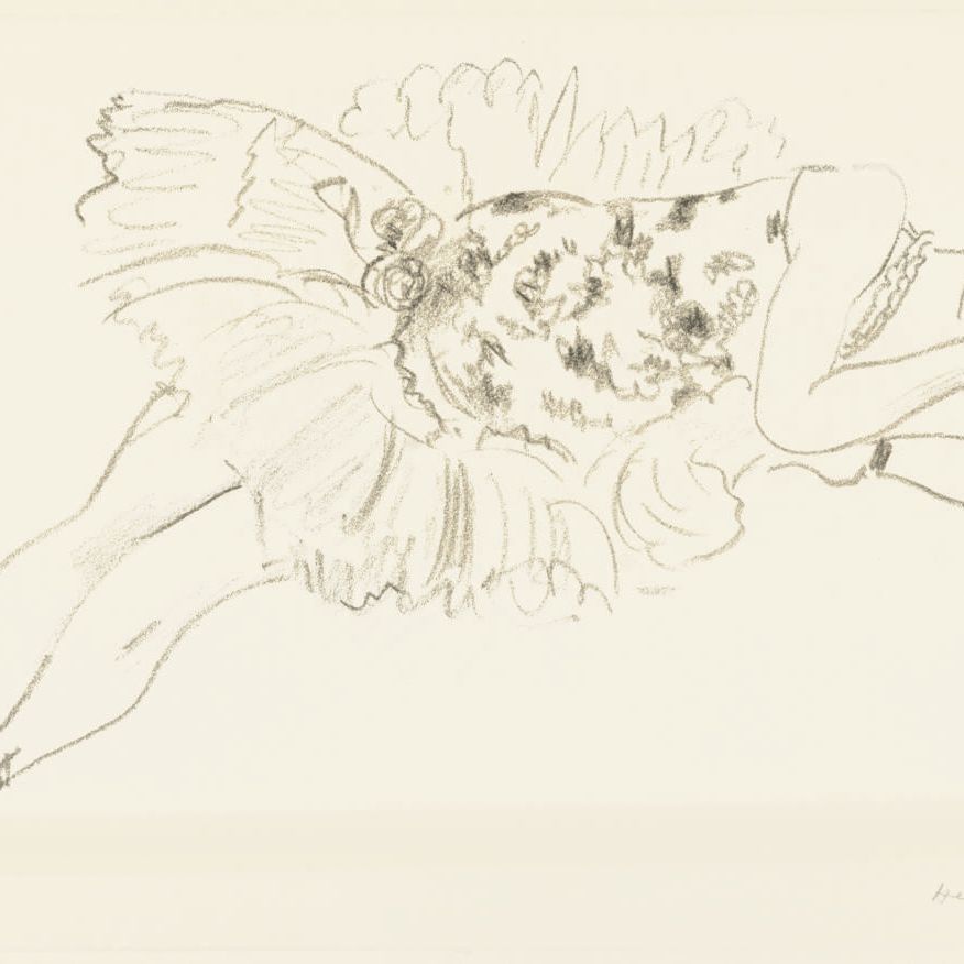 Henri Matisse — Танцовщица этендю, из "Танцующих женщин" (номер 488)