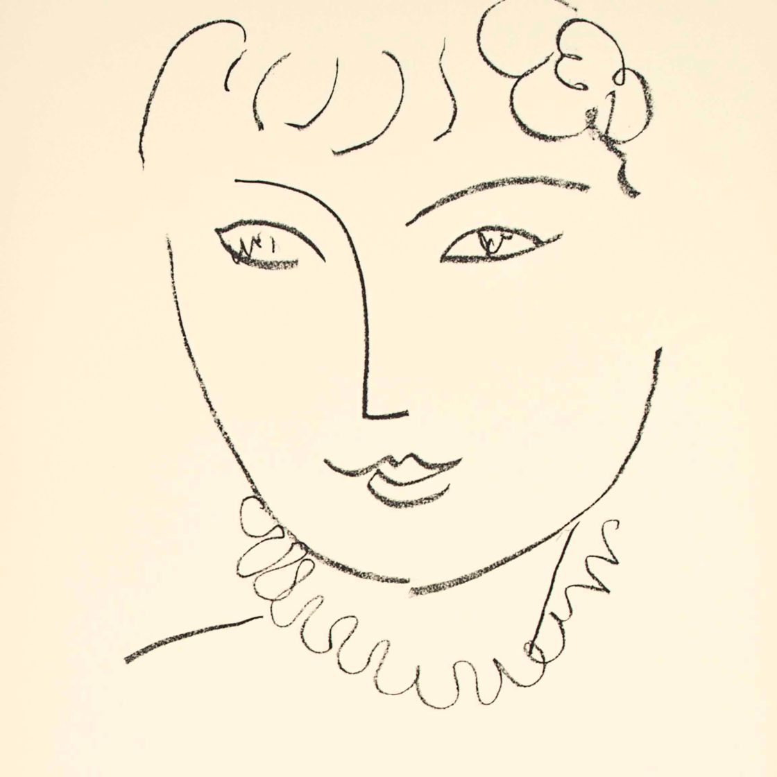 Henri Matisse — Ла Помпадур : один принт