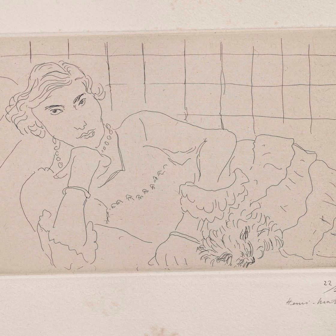 Henri Matisse — Молодая женщина и сын мой