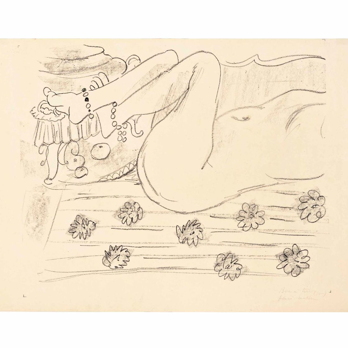 Henri Matisse — Ну, Этюд о движении Ямба (номер 501)