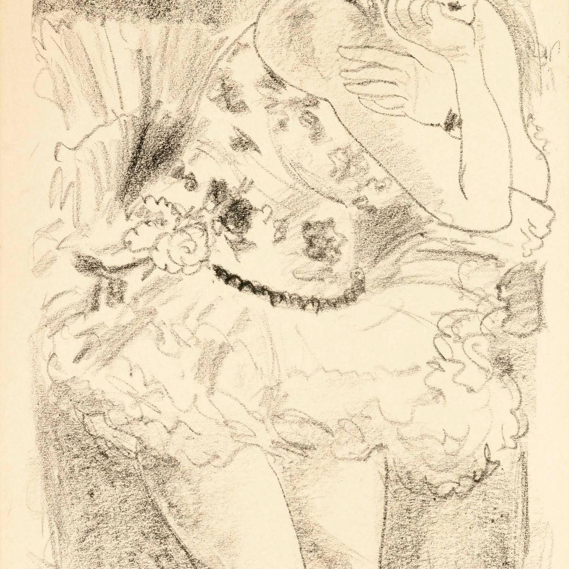 Henri Matisse — Танцовщицы Дикса : одна тарелка